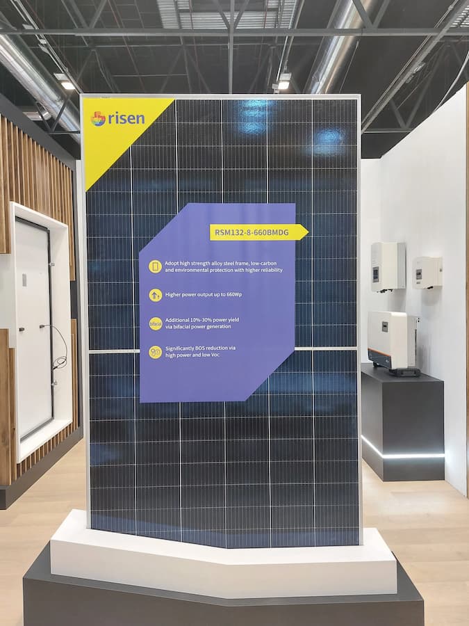 DPV Energy, distributeur officiel du module solaire Risen, avec une fabrication automatisée de dernière génération certifiée.